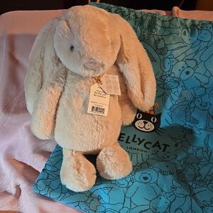 Jellycat Bashful Luxe Bunny Willow With Dust Bag